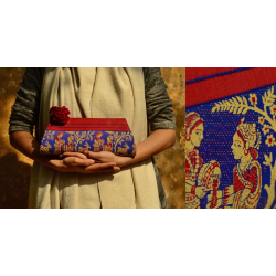 Baluchari Clutch Bag { Q }